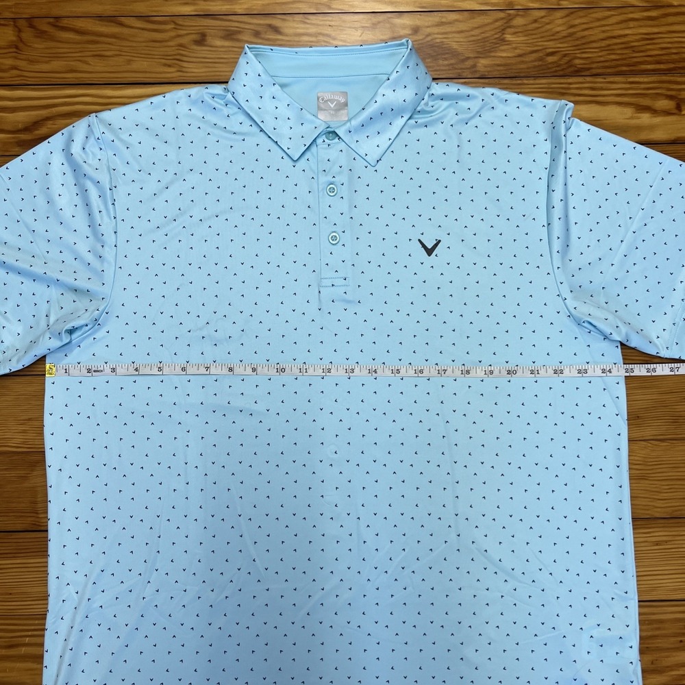 Callaway Men's Performance Short Sleeve Golf Polo XL Limpet Shell - Picture 6 of 10